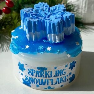 Pilot Slime Sparkling Snowflake Icee Clay Blue Slime